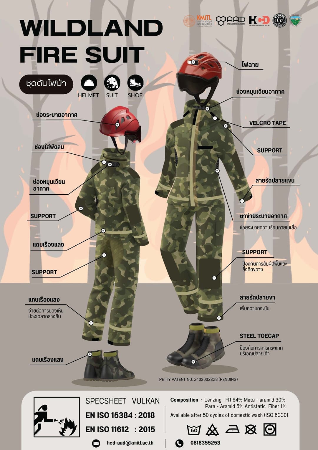 Smart IoT-Based Protective Suit with Integrated Temperature Monitoring and Control System for Forest Firefighting Rangers and Wildfire Operational Footwear