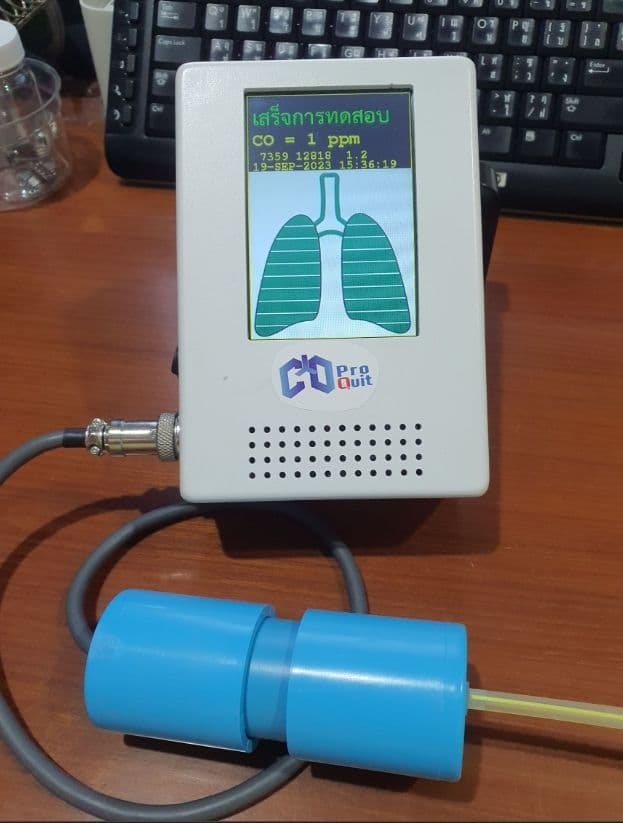 CO Breathalyzer with Voice Response