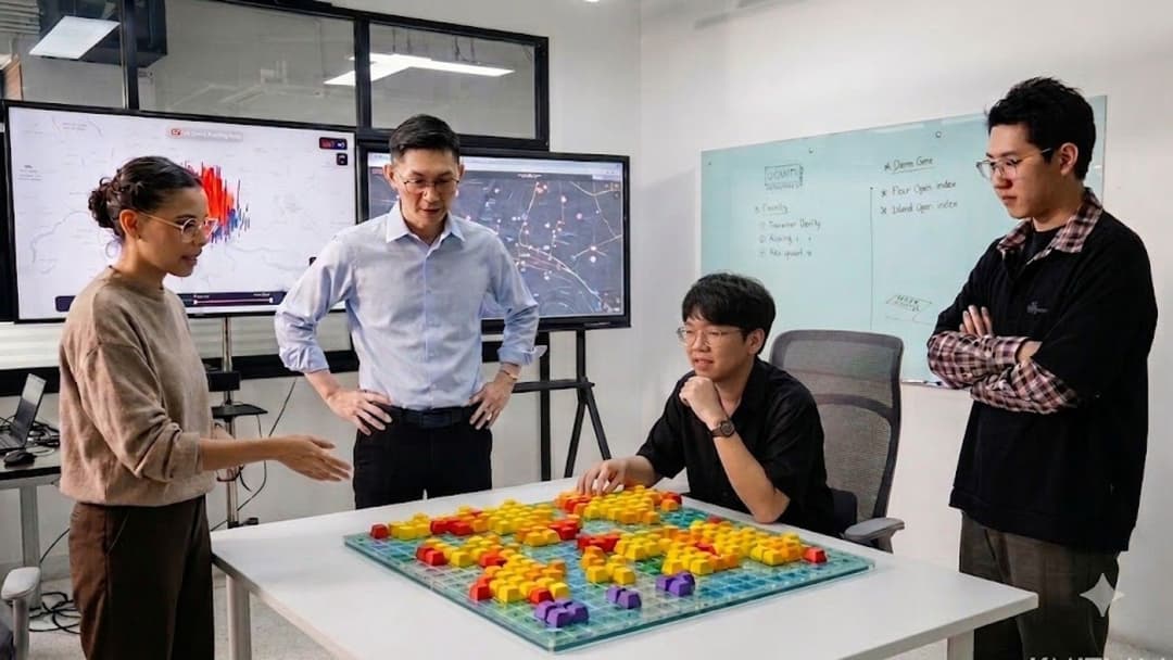 Block Game: Learning of Spatial Urban Resource Management