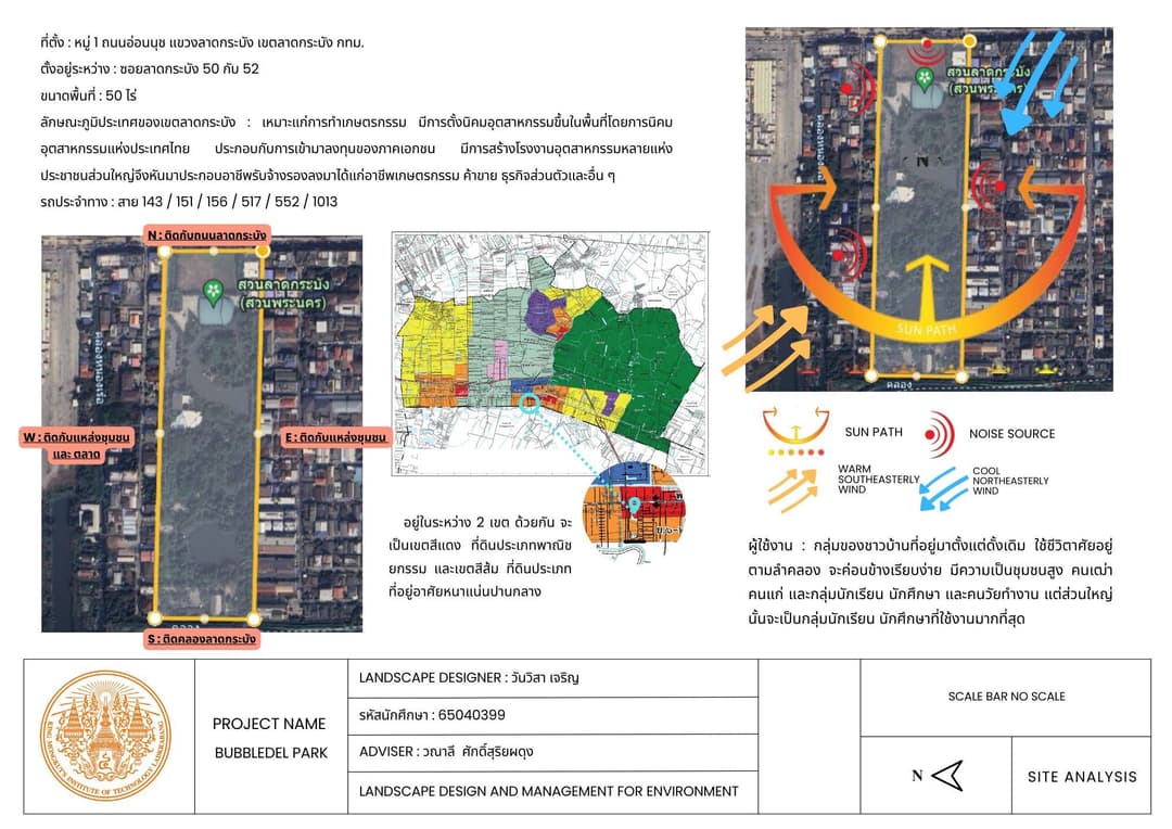 การออกแบบสวนสาธารณะ : Bubbledel Park
