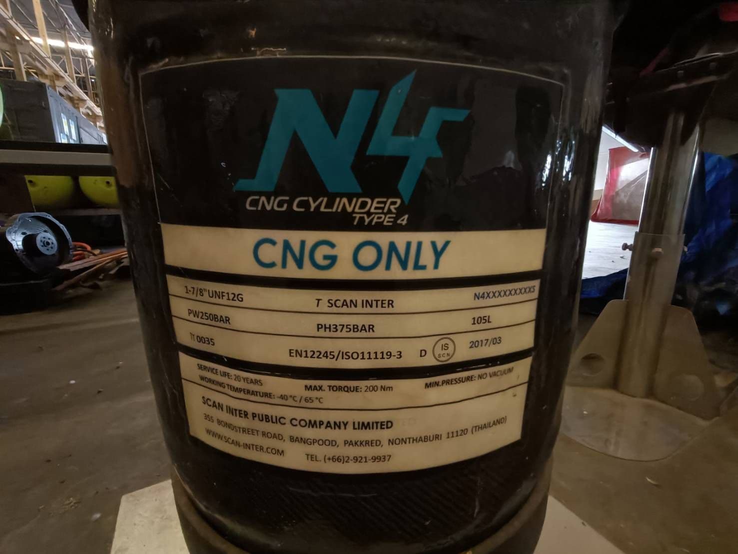 Composite High-Pressure Tanks for CNG  and Hydrogen (H₂)