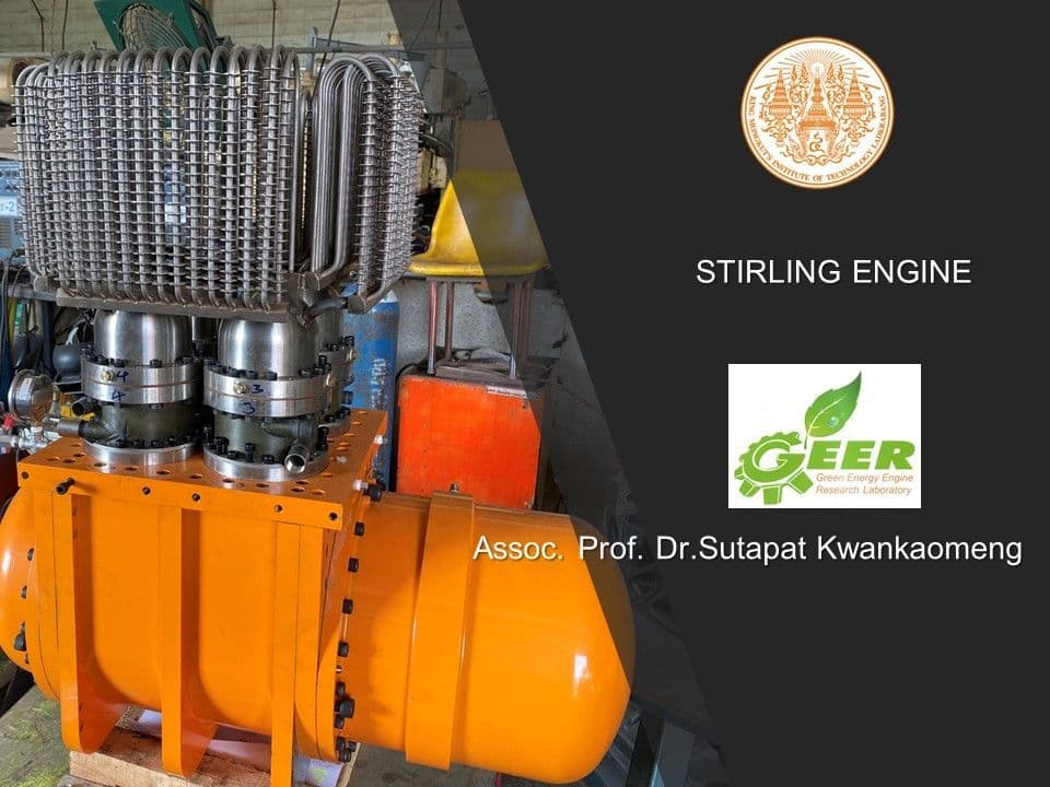 Stirling Engine System for Green Energy