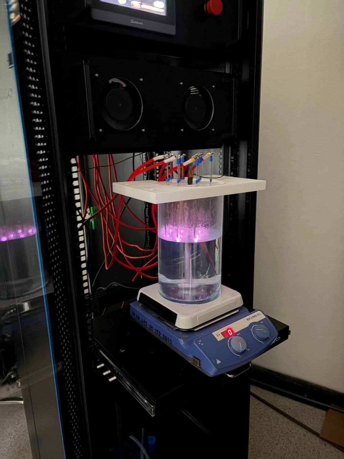เครื่องกำเนิดพลาสมาอาร์เรย์อัจฉริยะเพื่อการผลิต Plasma Activated Water ด้วยระบบ IoT