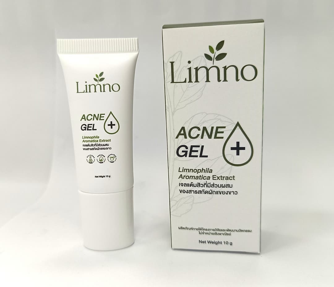 Limno Acne Gel: เจลแต้มสิวผักแขยงขาว สยบวงจรเชื้อสิวด้วยพลังจากธรรมชาติ