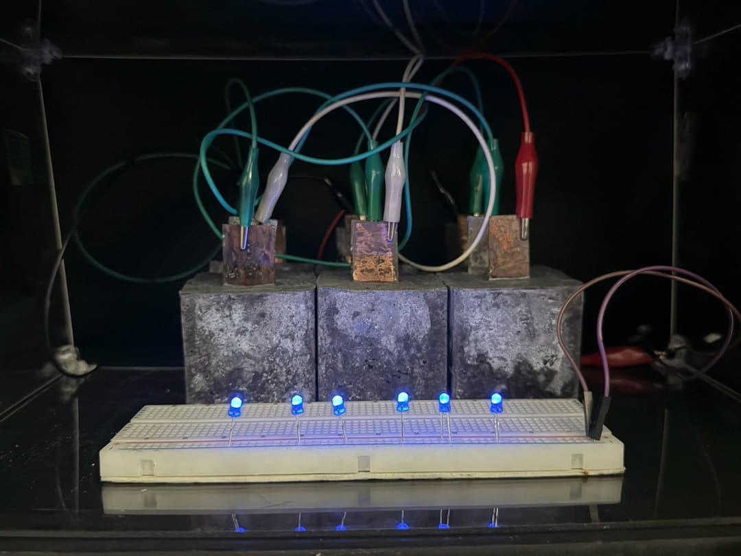 Development of Smart Glow Block: Self-Illuminating Concrete Paver with Integrated Self-Battery Technology