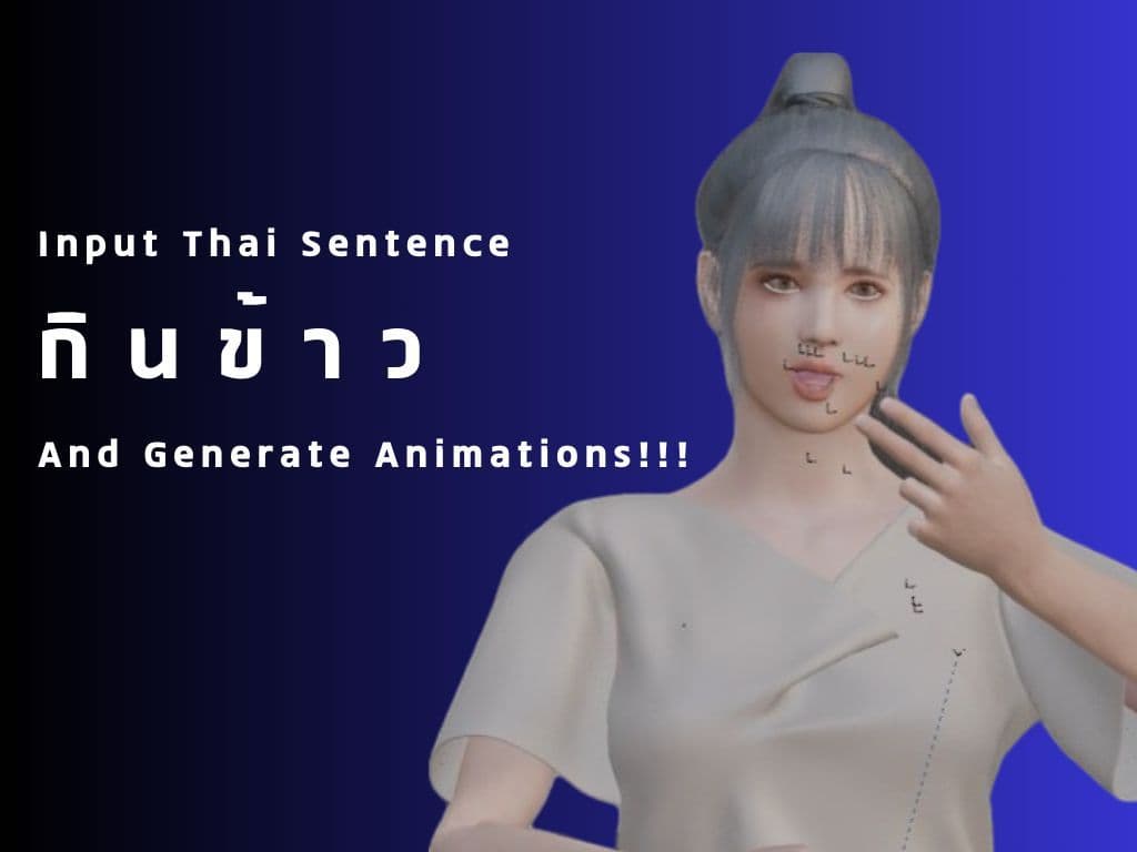 SignGen: An LLM-Based Thai Sign Language Generator