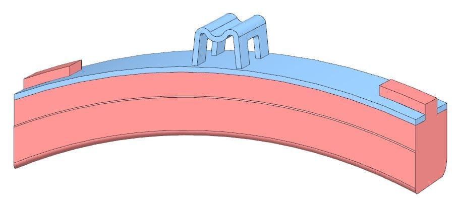 The Study Thermal Behavior Modeling of Brake Shoes in a Freight Train