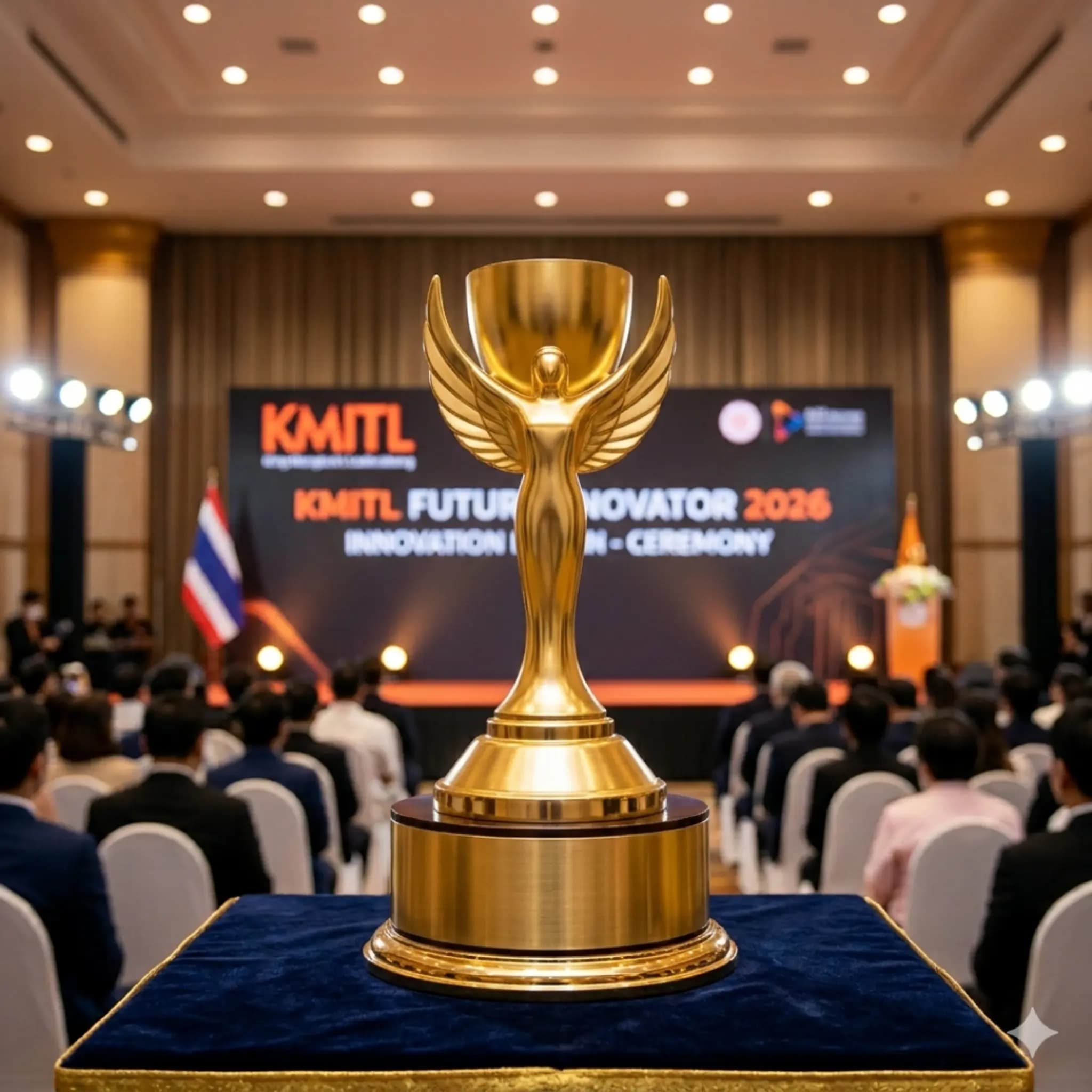 พิธีรับรางวัลถ้วยพระราชทาน โครงการประกวดนวัตกรรม KMITL Future Innovator 2026 