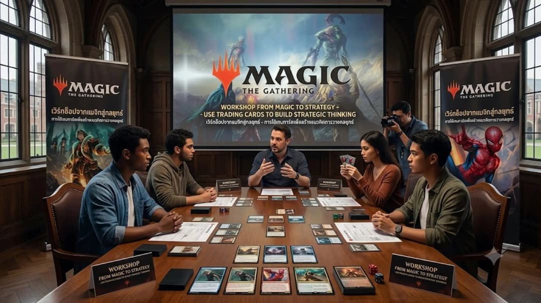 Workshop from Magic to Strategy - การใช้เกมส์การ์ดเพื่อสร้างแนวคิดการวางกลยุทธ์
