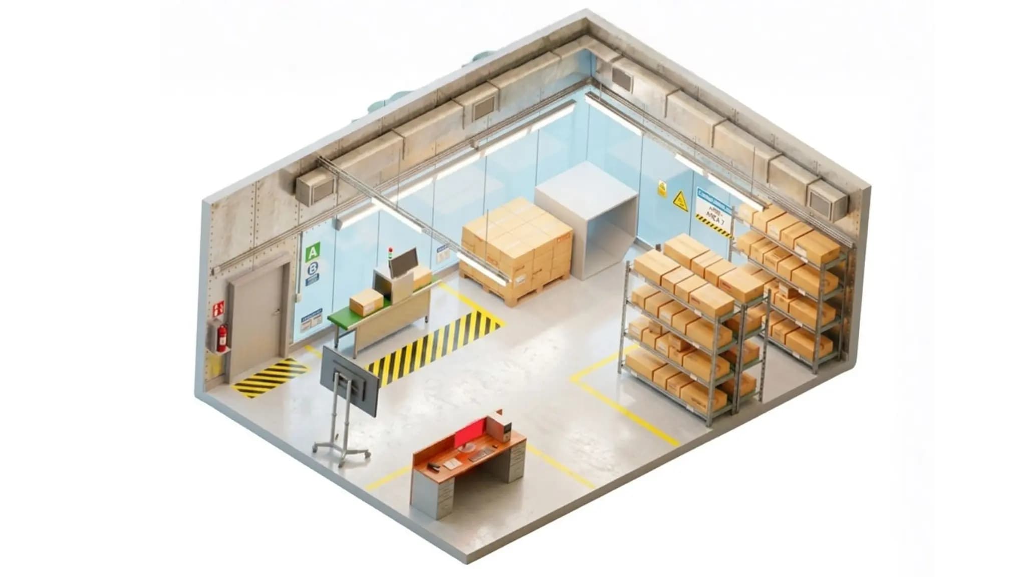 IAAI Air Cargo Master Class ห้องจำลองสถานการณ์การขนส่งสินค้าทางอากาศ