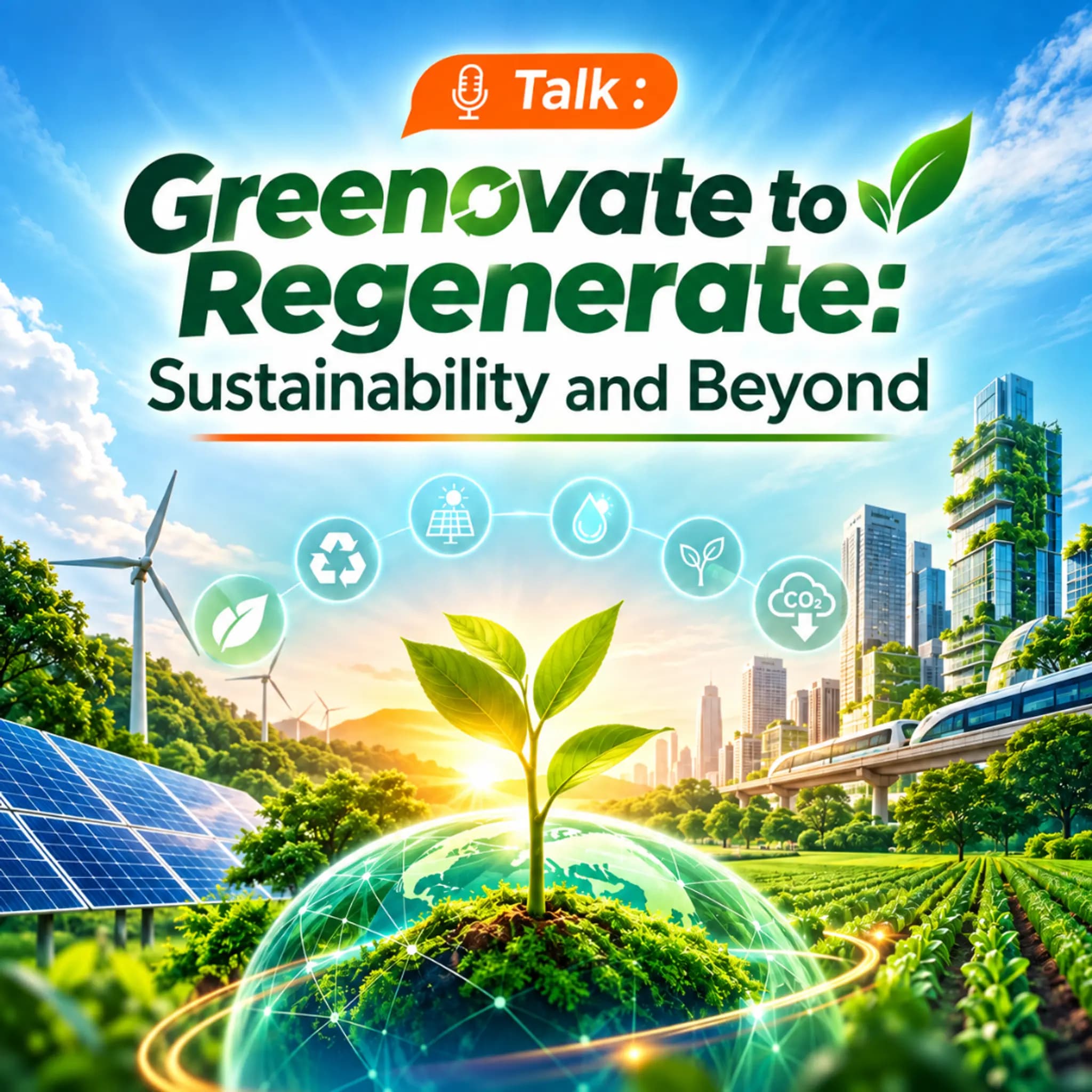 Talk : Greenovate to Regenerate: Sustainability and Beyond
