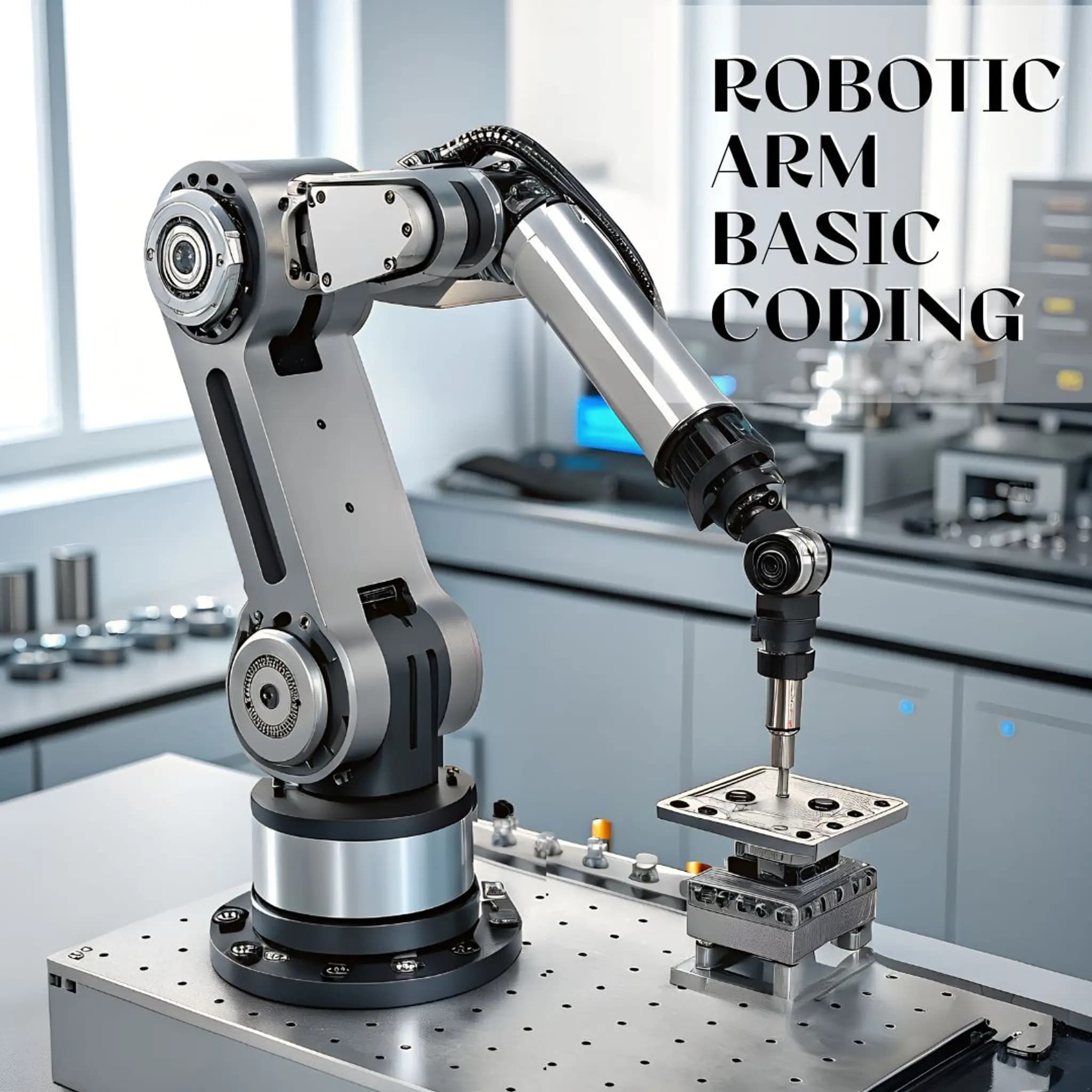 Robotic Arm Basic Coding: เขียนโค้ดสั่งการแขนกลเบื้องต้น