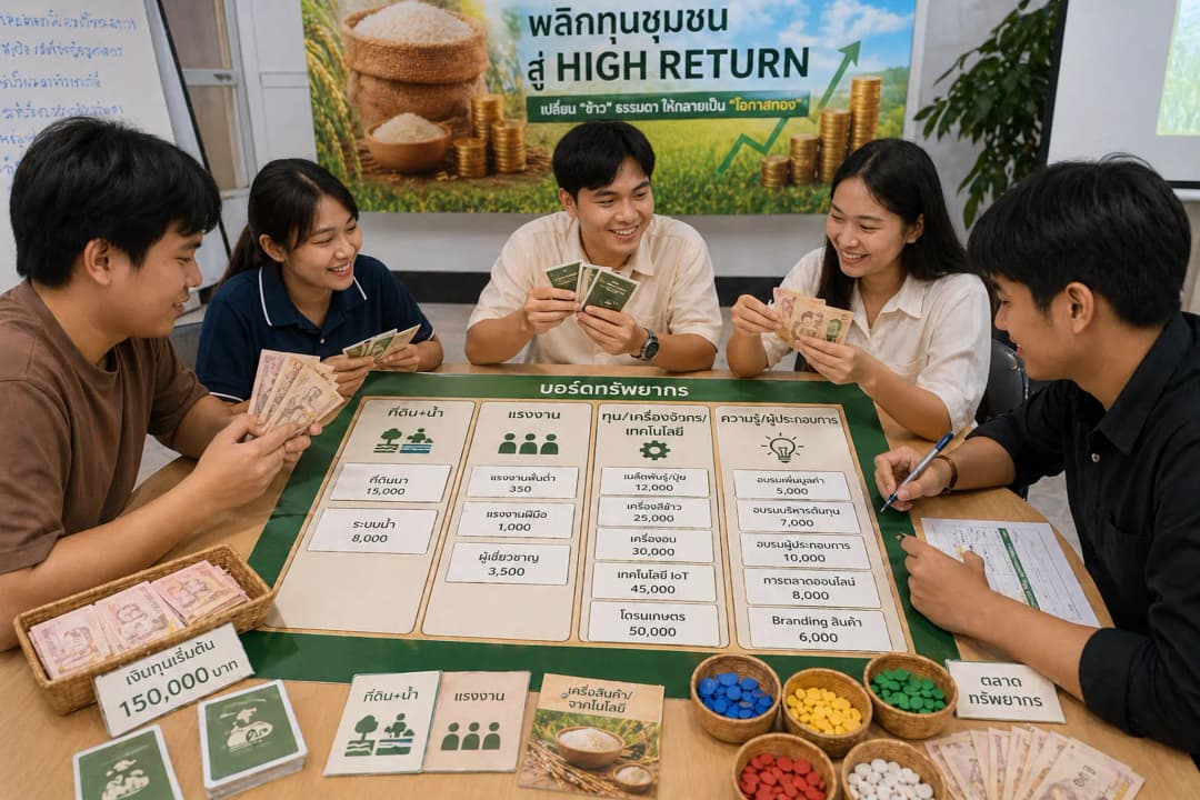 พลิกทุนชุมชนสู่ High Return