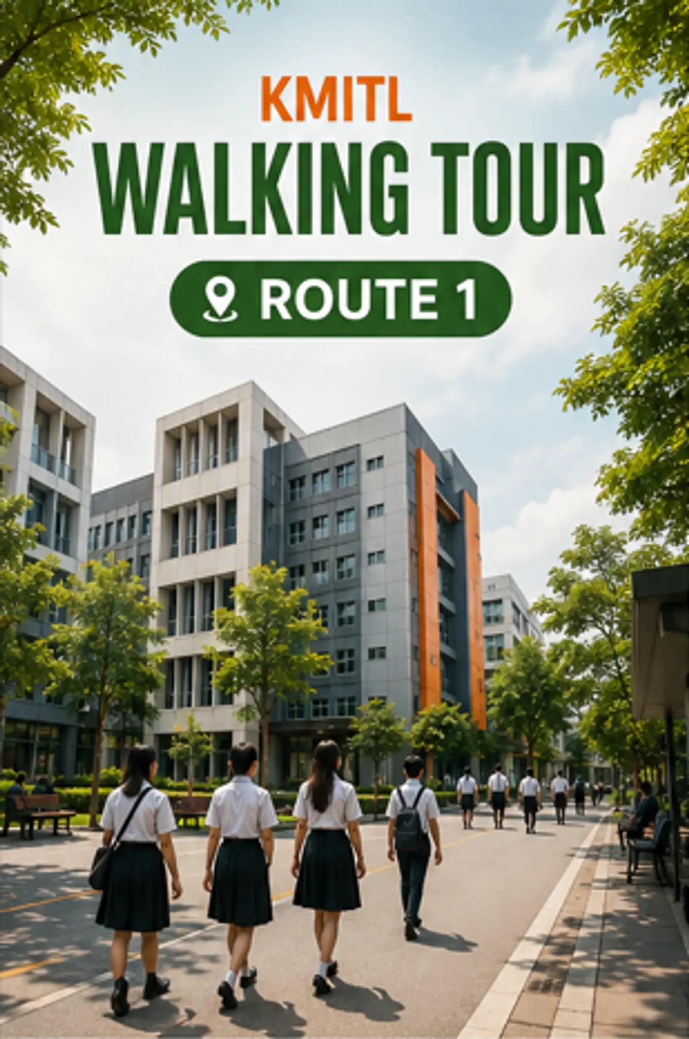 ชมสถานที่ Route 1 : หอพัก