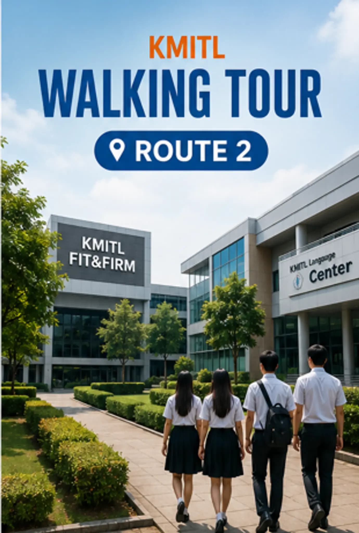 ชมสถานที่ Route 2 : KMITL Fit & Firm