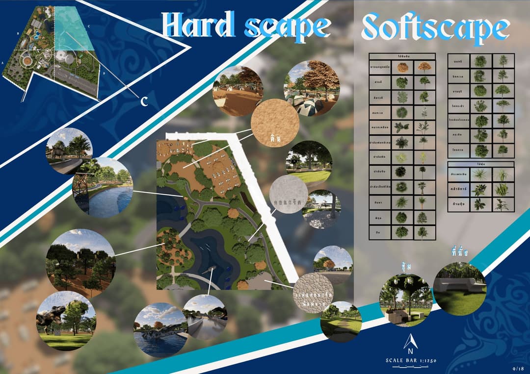 การออกเเบบสวนสาธารณะ : Ancient Sea Park