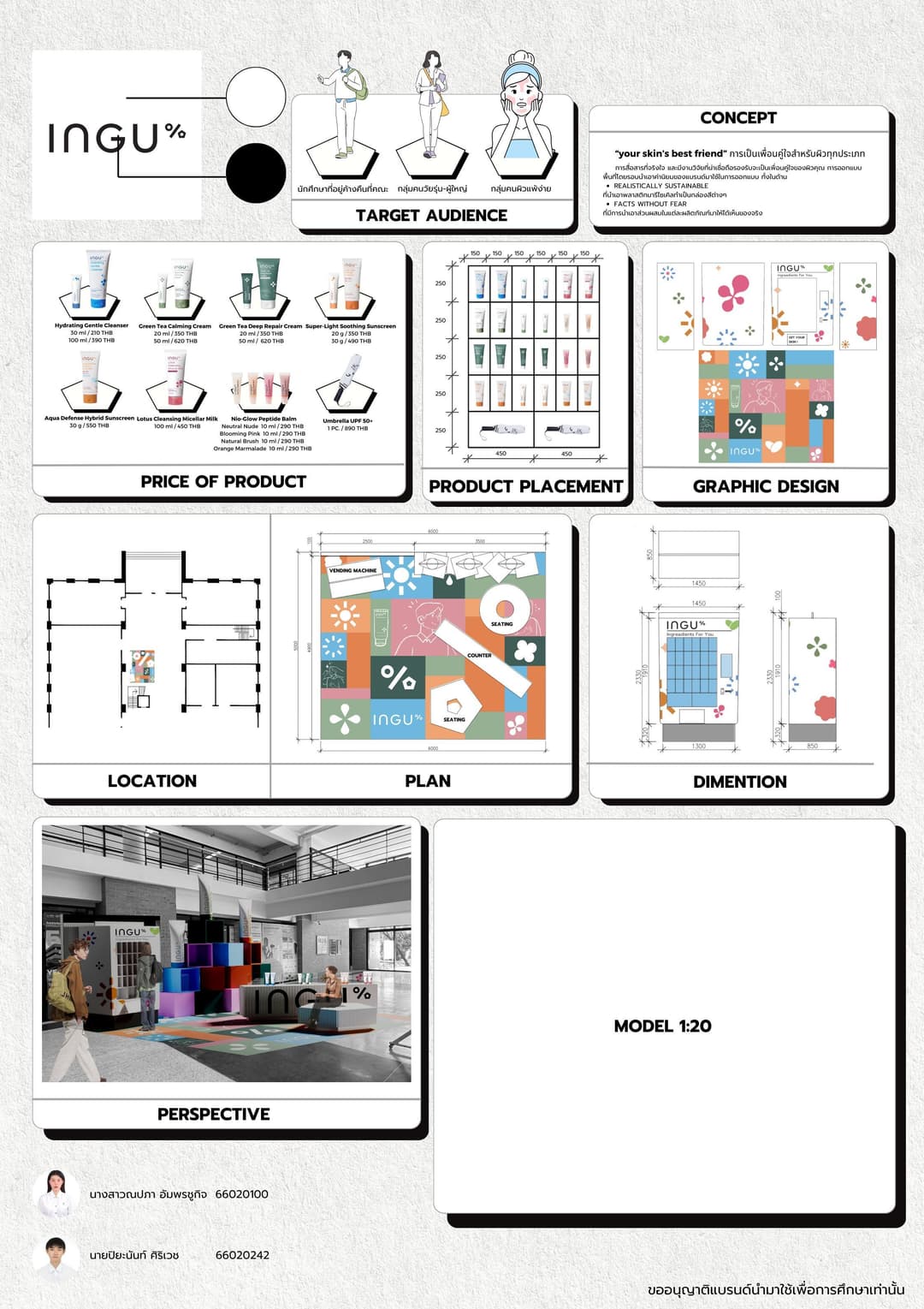 โครงการออกแบบกราฟฟิกสำหรับเครื่องขายของอัตโนมัติ