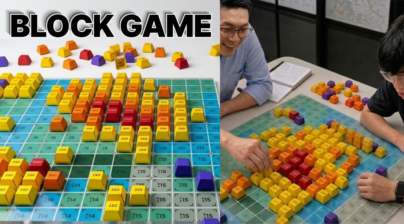 Block Game: Learning of Spatial Urban Resource Management