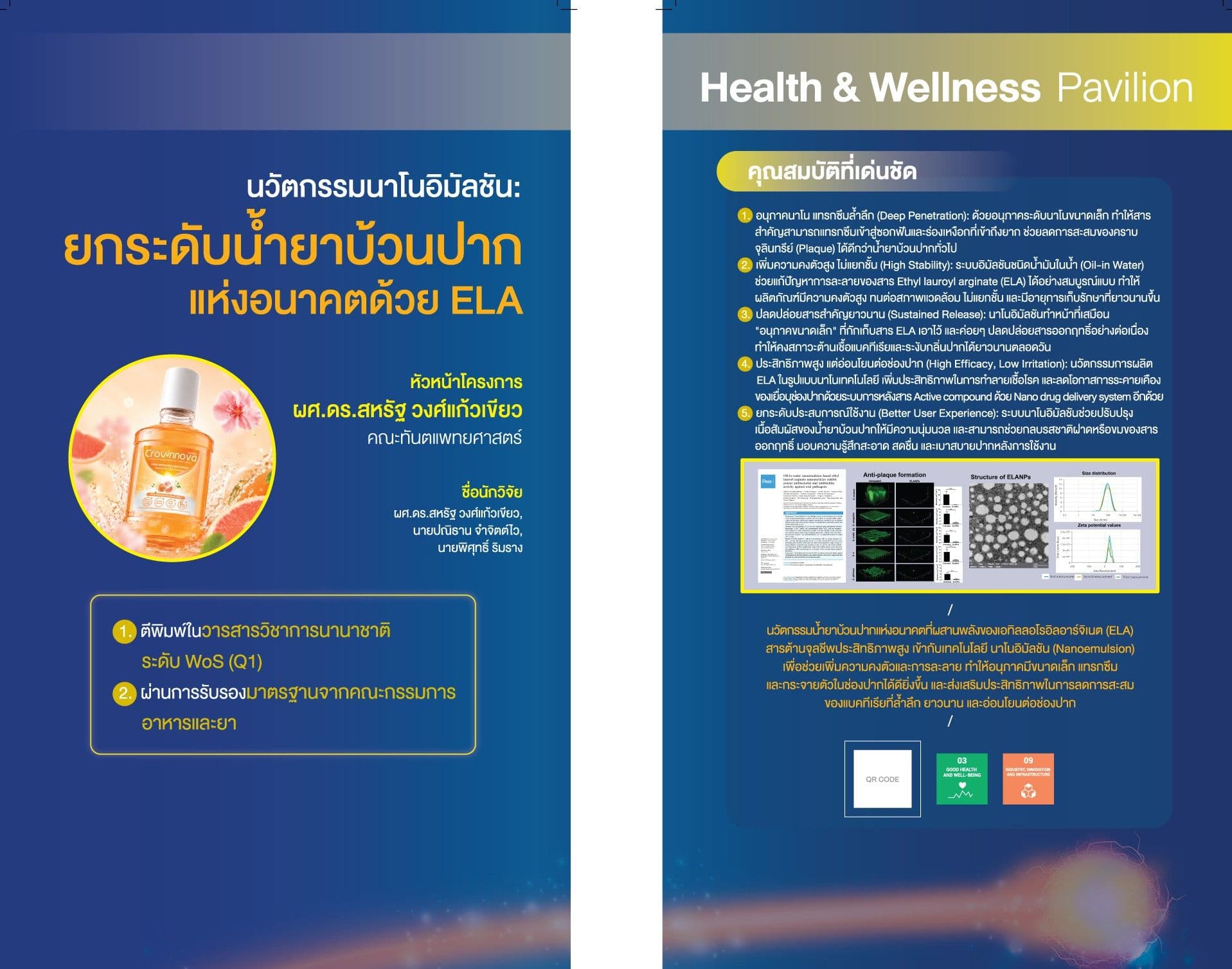 Development of Oil-in-Water Nanoemulsions of Ethyl Lauroyl Arginate for Mouthwash Formulation