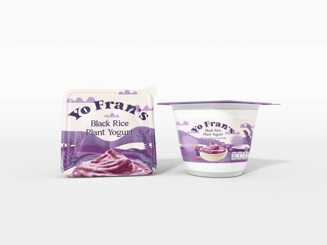 โยเกิร์ตจากข้าวไม่ขัดสี พร้อมเม็ดป็อบ Trio Probiotic และซีเรียลข้าวเพื่อสุขภาพ