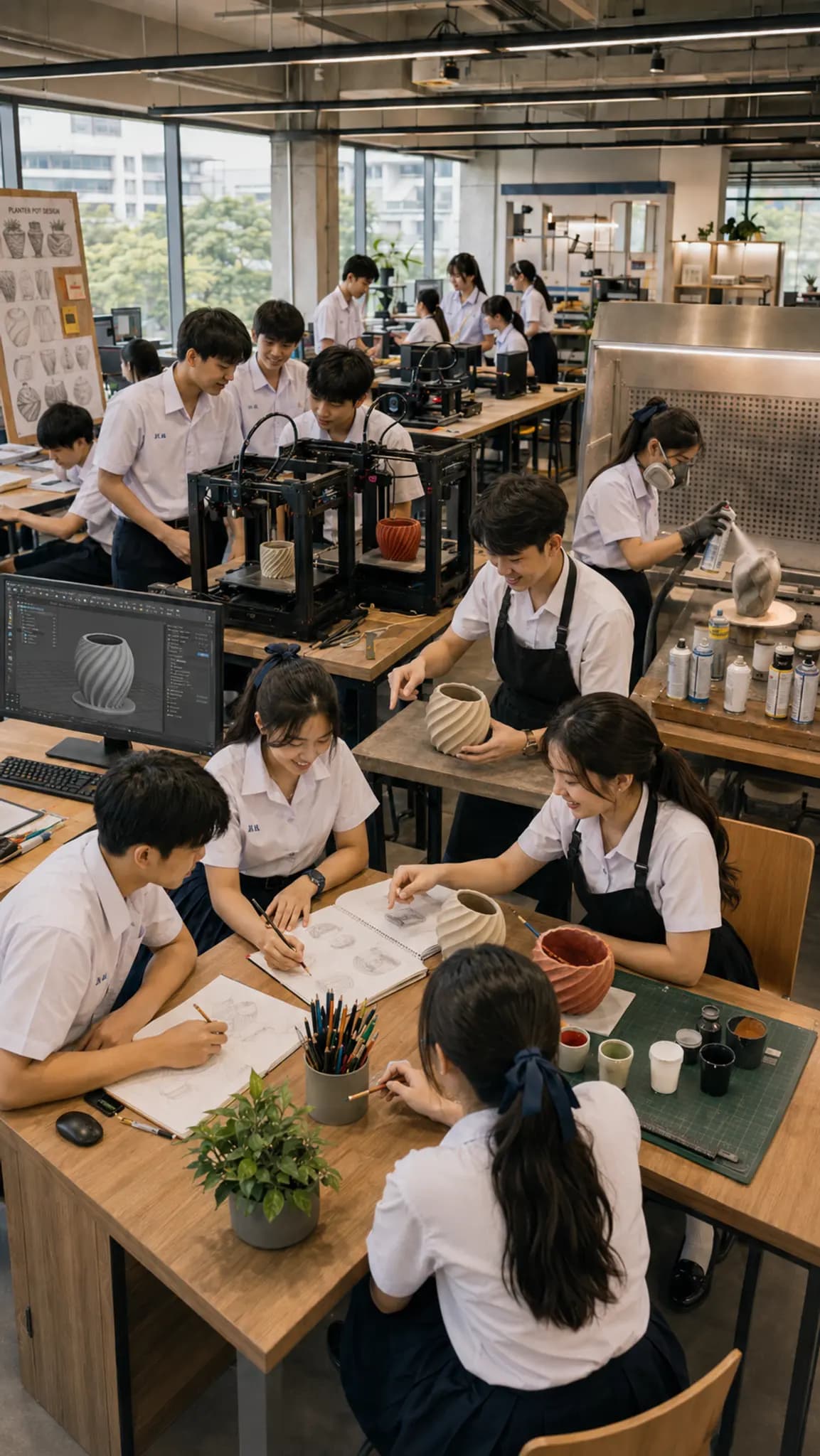THE GREEN PRINT: ออกแบบ พิมพ์ ปลูก สร้างมูลค่า