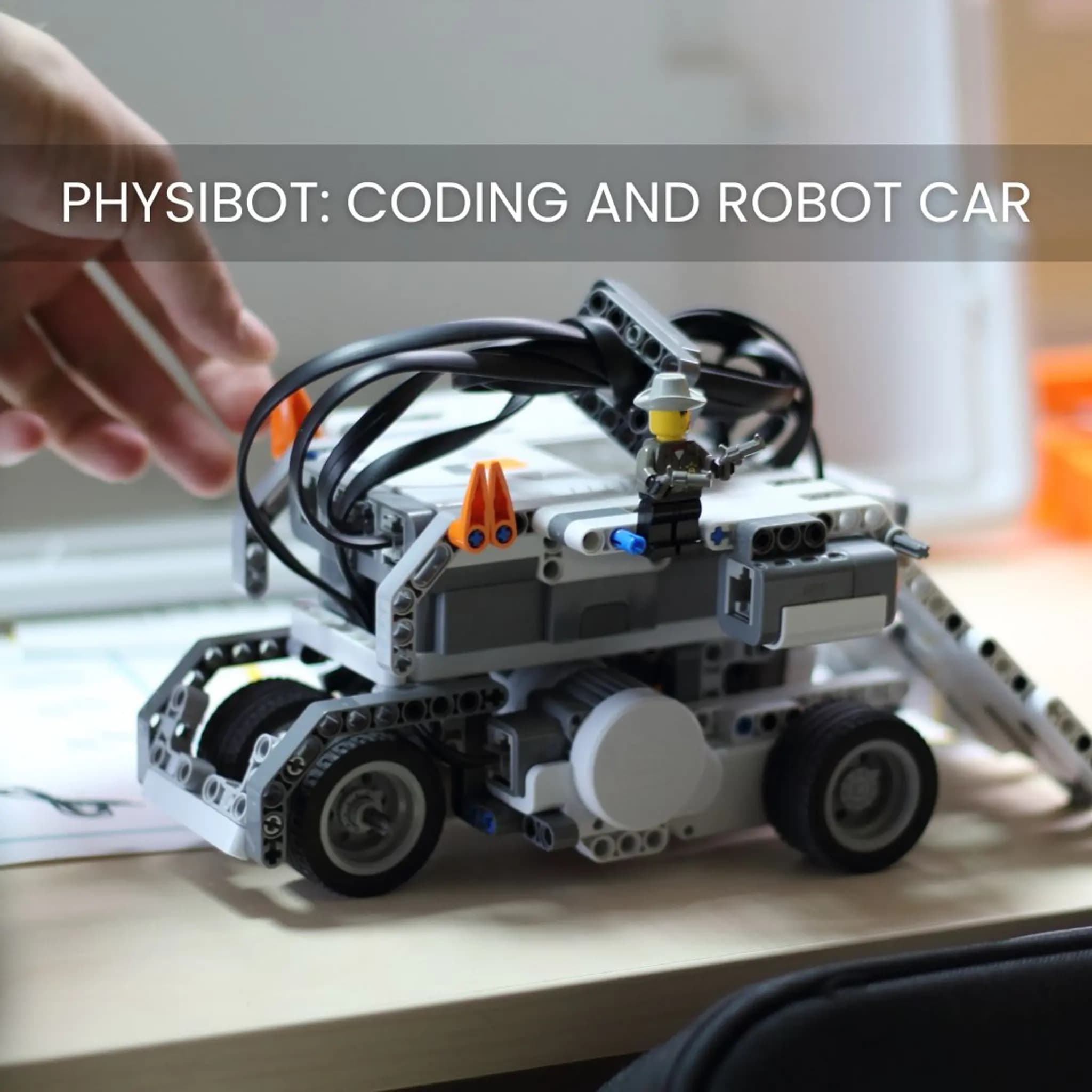 Physibot: coding and robot car