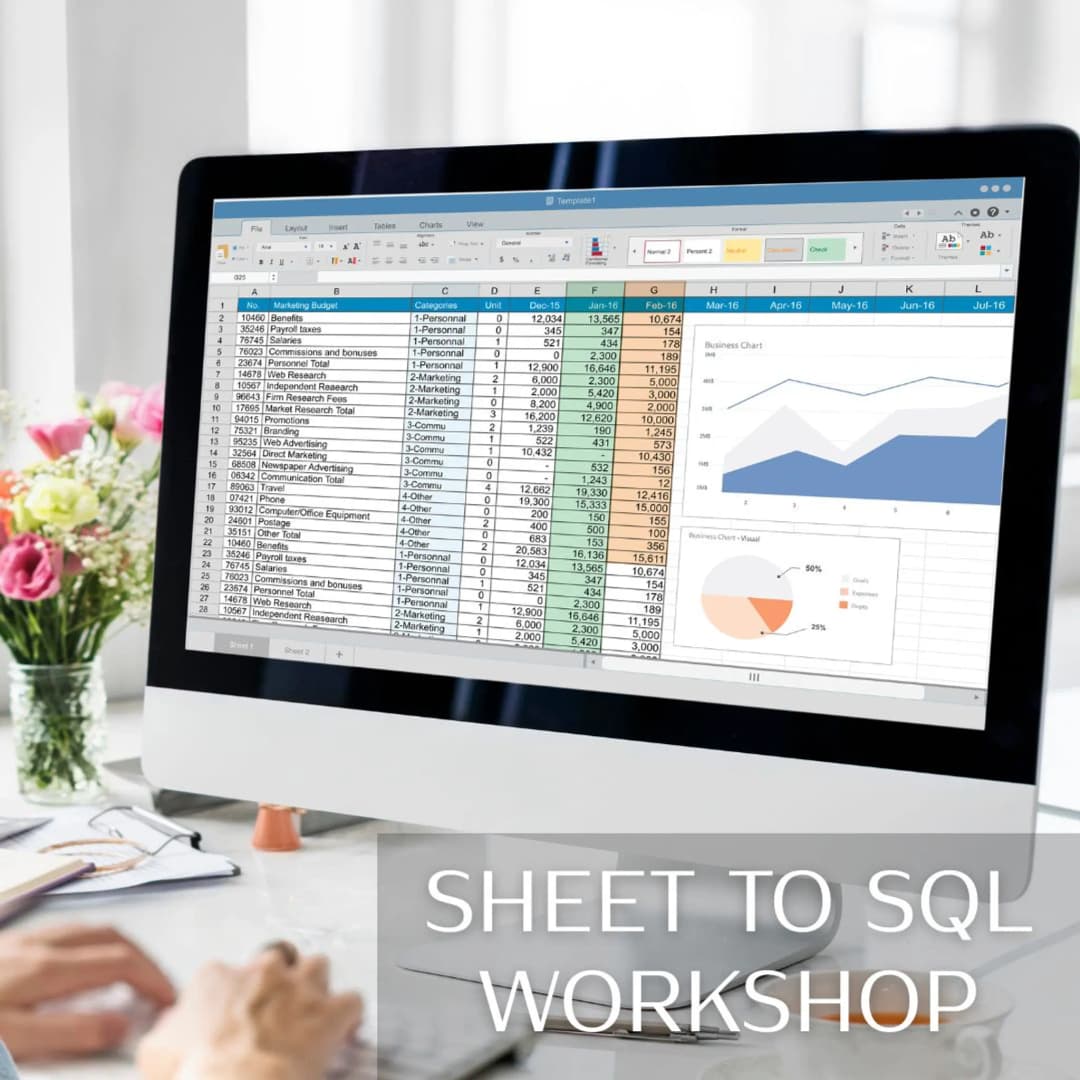 Sheet to SQL Workshop: สร้างพื้นฐานคิดแบบ Data Analyst